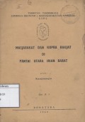 Masjarakat dan Kopra Rakjat di Pantai Utara Irian Barat
