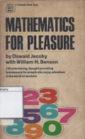 Mathematics for Pleasure