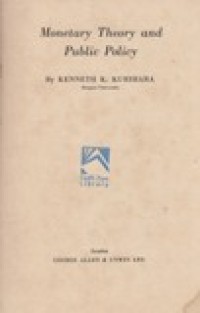 Monetary Theory and Public Policy