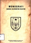 Monografi daerah kalimantan selatan