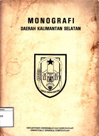 Monografi daerah kalimantan selatan