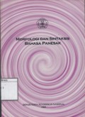 Morfologi dan Sintaksis Bahasa Panesak