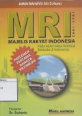 MRI : Majelis Rakyat Indonesia