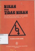 Nikah Atau Tidak Nikah