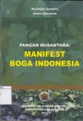Pangan Nusantara : Manifest Boga Indonesia