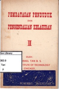 Pembatasan Penduduk dan Pengendalian Kelahiran