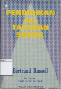 Pendidikan dan Tatanan Sosial