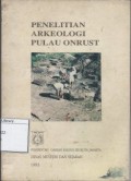 Penelitian Arkeologi Pulau Onrust