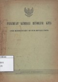 Penemuan Kembali Revolusi Kita (The rediscovery of our revolution): Pidato Presiden Republik Indonesia pada tanggal 17 Agustus 1959