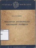 Pengantar Anthropologi Kebudajaan Indonesia