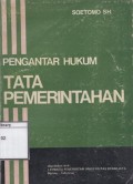 Pengantar Hukum Tata Pemerintahan