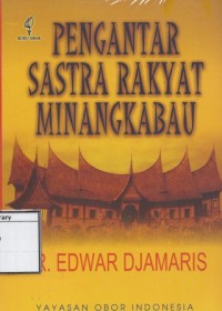 Pengantar Sastra Rakyat Minangkabau