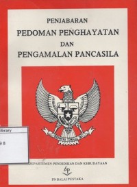 Penjabaran Pedoman Penghayatan dan Pengalaman Pancasila