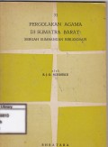 Pergolakan agami di Sumatra Barat