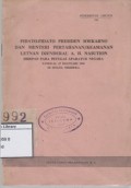 Pidato-pidato Peringatan Ulang Tahun Ke-V Konperensi Asia-Afrika tahun 1960
