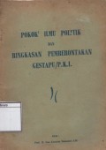 Pokok-Pokok Ilmu Politik dan Ringkasan Pemberontakan Gestapu/PKI