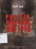 Politik Huru Hara Mei 1998