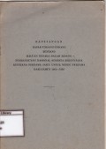 Rantjangan dasar undang - undang tentang haluan negara dalam bidang pembangunan nasional