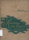 Readings for Opinion: From Literary Ideas and Attitudes