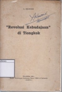 Revolusi Kebudajaan di Tiongkok