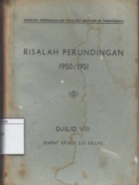 Risalah Perundingan 1950/1951
