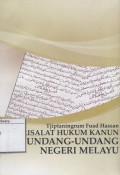 Risalat Hukum Kanun Undang-Undang Negeri Melayu