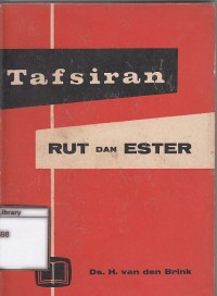 Tafsiran alkitab: Rut dan Ester