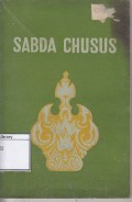 Serat sabda chusus