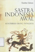 Sastra Indonesia Awal : Kontribusi Orang ThiongHoa