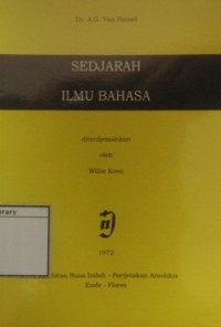 Sedjarah Ilmu Bahasa
