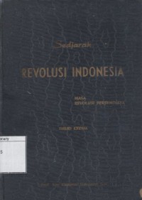 Sedjarah revolusi Indonesia