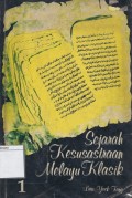Sejarah Kesusastraan Melayu Klasik