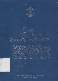 Senarai Kata Serapan dalam Bahasa Indonesia