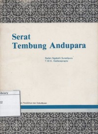 Serat Tembung Andupara