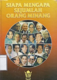 Siapa Mengapa Sejumlah Orang Minang