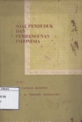 Soal Penduduk dan Pembangunan Indonesia