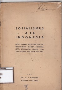 Sosialismus ala indonesia