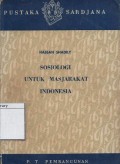 Sosiologi untuk Masjarakat Indonesia