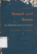 Sound and Sense: An Introduction to Poetry