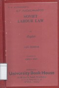 Soviet Labour Law in English