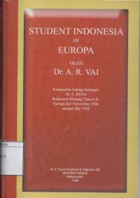 Student Indonesia di Europa