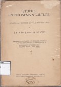 Studies In Indonesian Culture I Oirata, A Timorese Settlement on Kisar