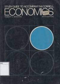 Study Guide to Accompany McConnell