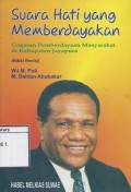 Suara Hati yang Memberdayakan: Gagasan pemberdayaan masyarakat di kabupaten Jayapura
