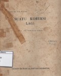 Suatu Koreksi Lagi bagi Drs. Nurcholis Madjid
