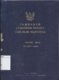 Tambahan Lembaran Negara Republik Indonesia Tahun 1956 No. 941-1147