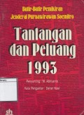 Tantangan dan Peluang 1993: Butir-Butir Pemikiran Jenderal Soemitro
