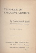 Technique of Executive Control