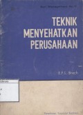 Teknik Menyehatkan Perusahaan
