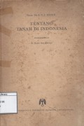 Tentang Tanah di Indonesia